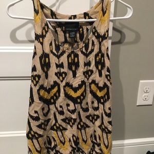 Cynthia Rowley Leopard print racerback tank